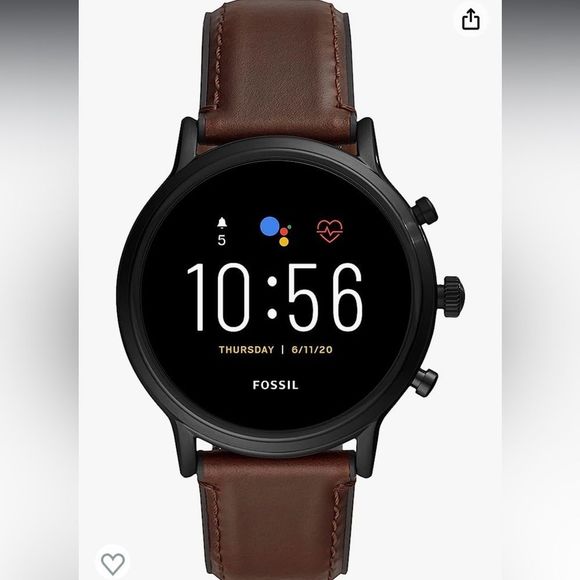 Fossil Other - Fossil Gen 5 Carlyle Stainless Steel Touchscreen Smartwatch with Speaker